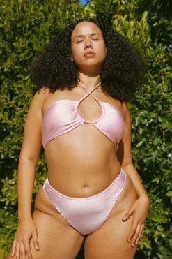 Amalfi String Tie Bandeau Bikini Top