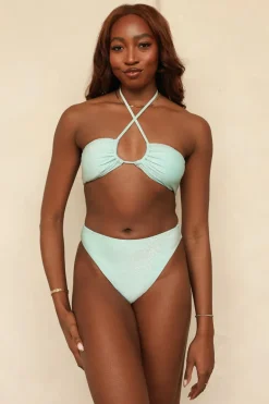 Amalfi String Tie Bandeau Bikini Top