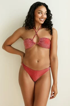 Amalfi String Tie Bandeau Bikini Top