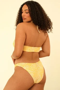 Amalfi String Tie Bandeau Bikini Top