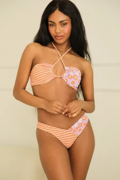 Amalfi String Tie Bandeau Bikini Top