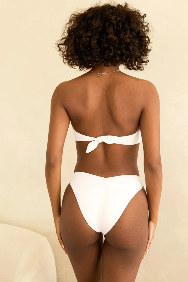 Angel Asymmetrical V-Cut Bikini Bottom