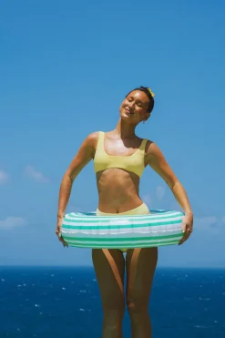 Baby Yellow Bralette Cheeky Set