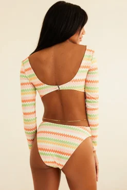 Bianca Long Sleeve Bikini Top