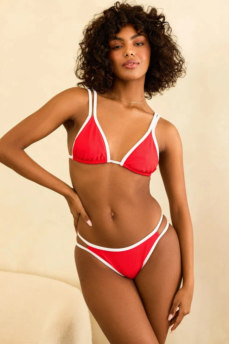 Billy Double Strap Bikini Top