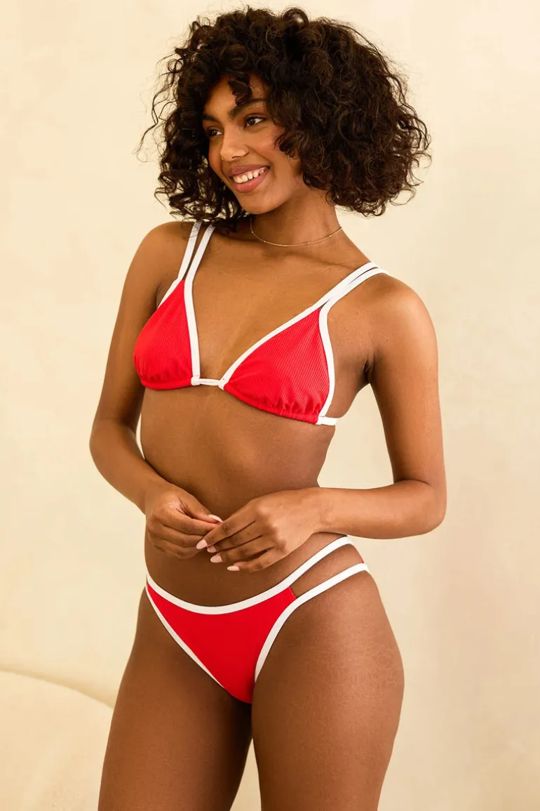 Billy Double Strap Bikini Top