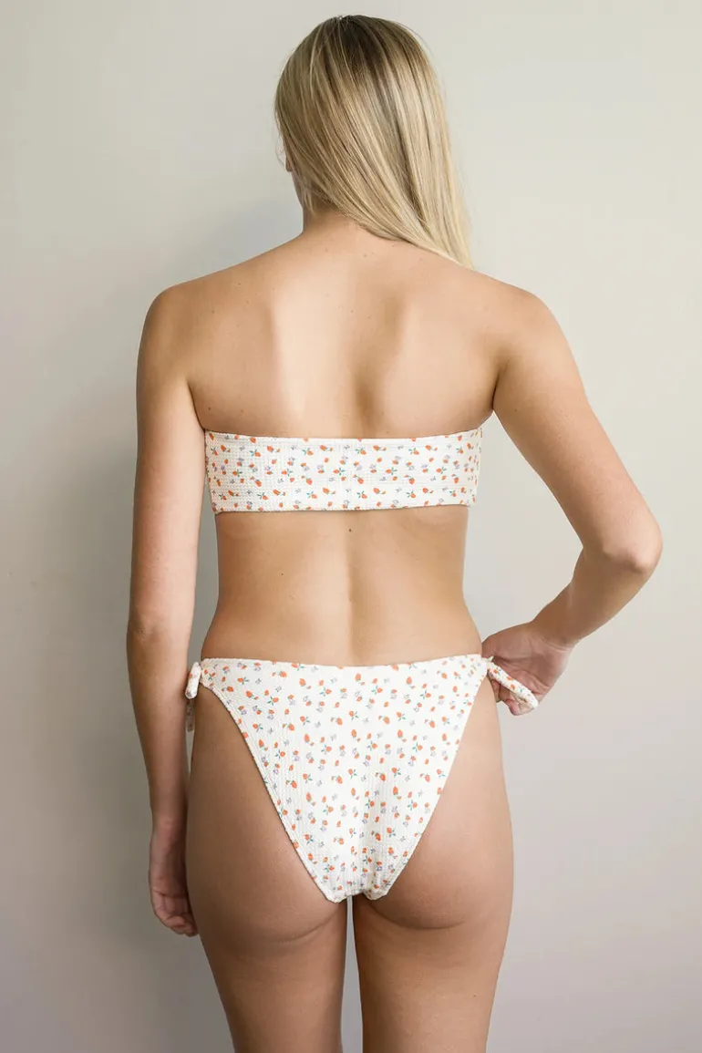 Bunny Knotted Bandeau Bikini Top