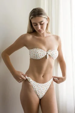 Bunny Knotted Bandeau Bikini Top