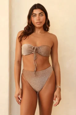 Cacao Bandeau Cheeky Set
