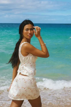 Charmed Slit Mini Skirt