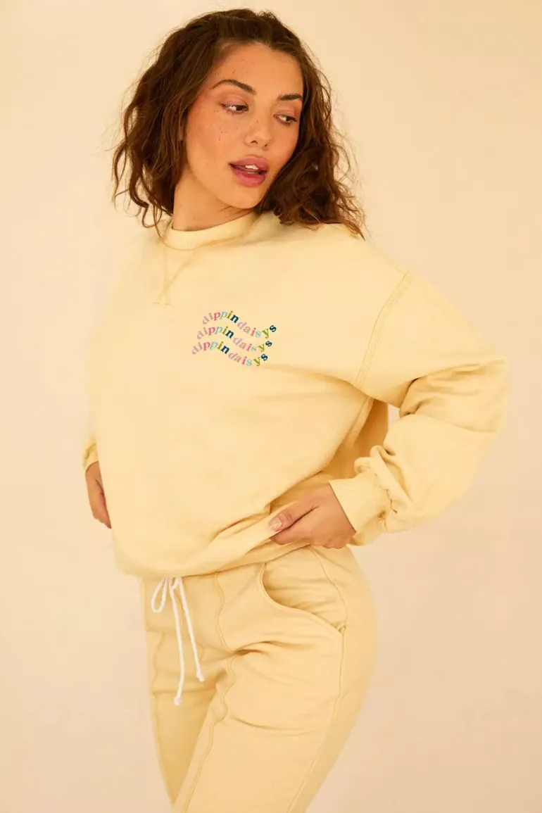 DD Wave Long Sleeve Crewneck