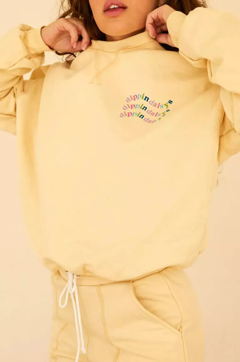 DD Wave Long Sleeve Crewneck