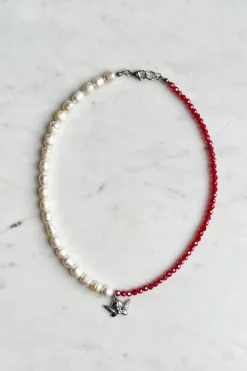 Dreamsbaby Jewels x Dippin Daisys Silver Cherub Necklace