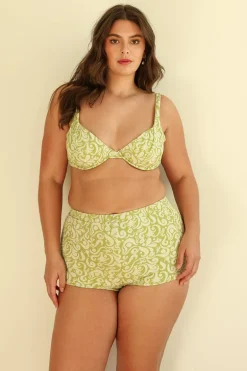 Farrah Elastic Waist Booty Short