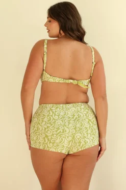 Farrah Elastic Waist Booty Short