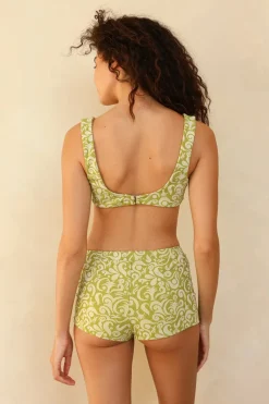 Farrah Elastic Waist Booty Short