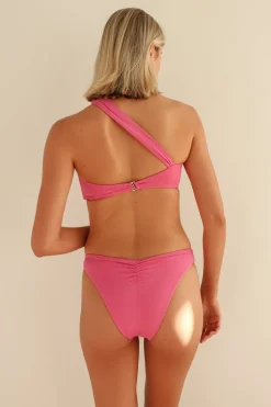 Frankie Asymmetrical Bandeau Bikini Top