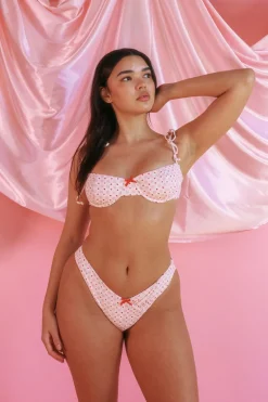 Fruity Picnic Underwire Cheeky Set