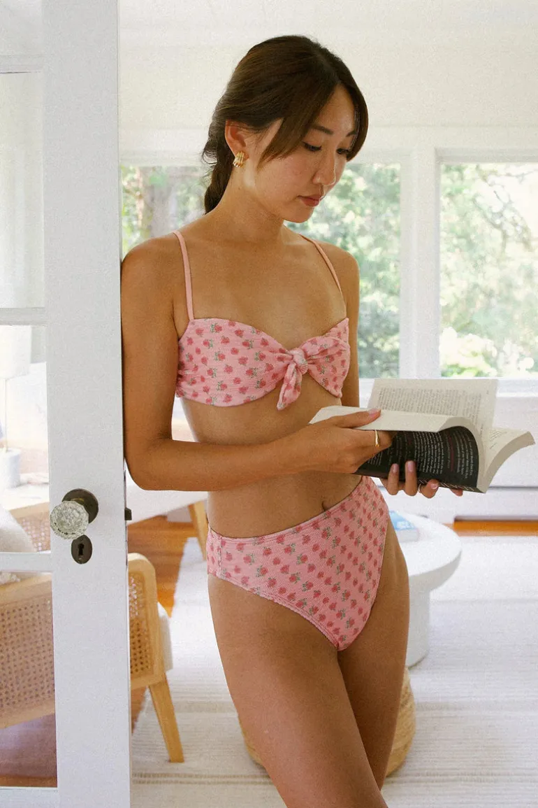 Leslie Bandeau Bikini Top