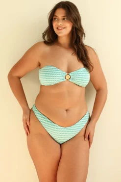 Lotus Bandeau Bikini Top