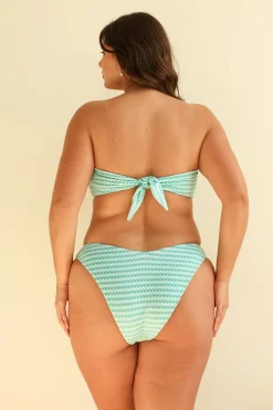 Lotus Bandeau Bikini Top