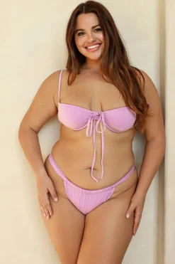 Orchid Bouquet Underwire Super Cheeky Set