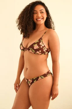 Palma Scrunch Back Cheeky Bikini Bottom