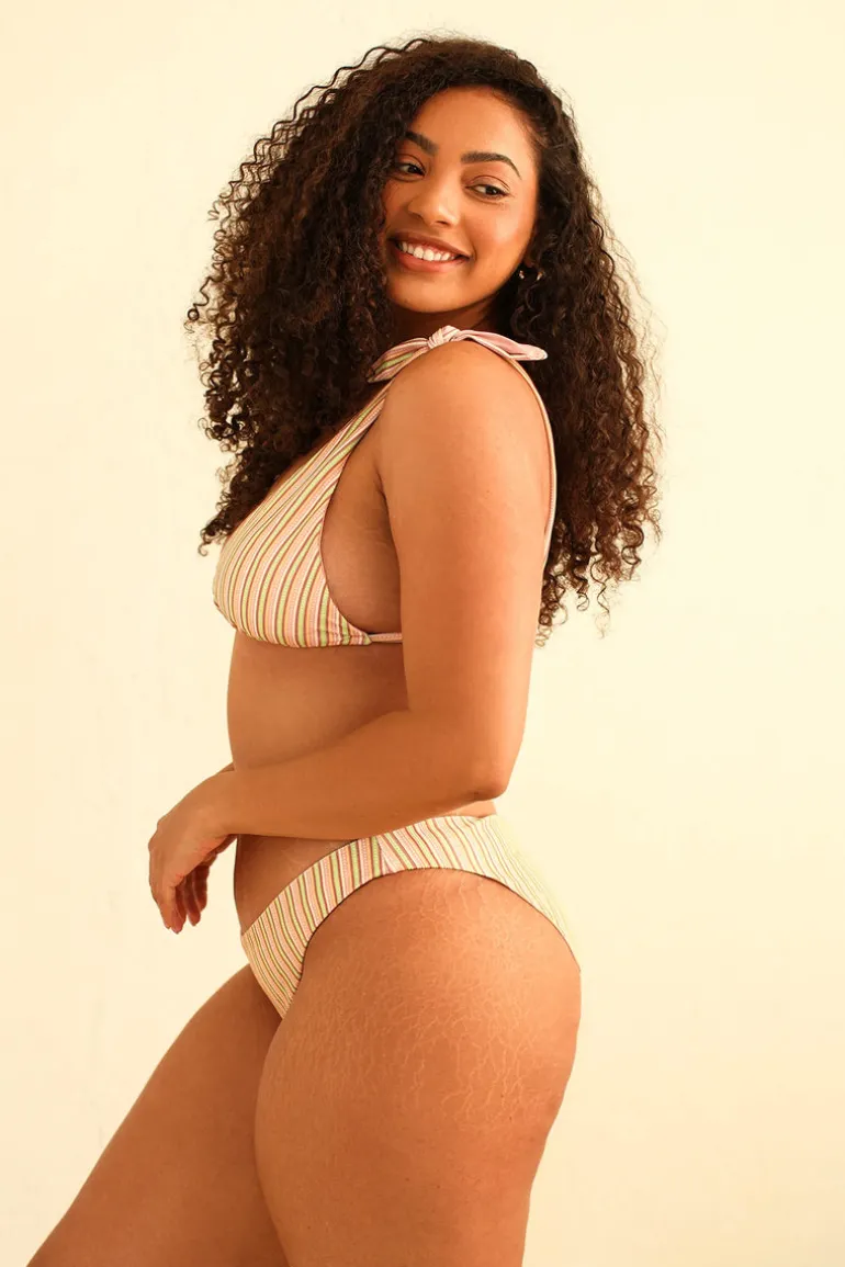 Palma Scrunch Back Cheeky Bikini Bottom