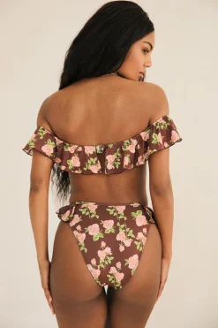 Poppi High Waisted Cheeky Bikini Bottom