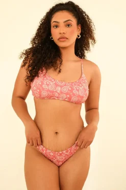 Redondo Adjustable Strap Bikini Top