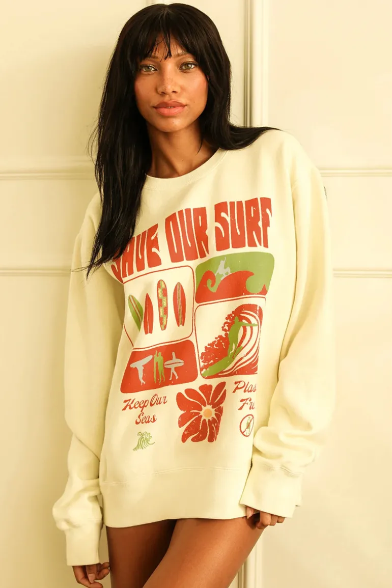 Save Our Surf Long Sleeve Crewneck