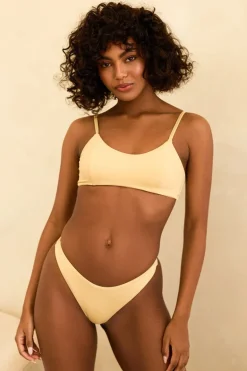 Seaport High Cut Thong Bikini Bottom