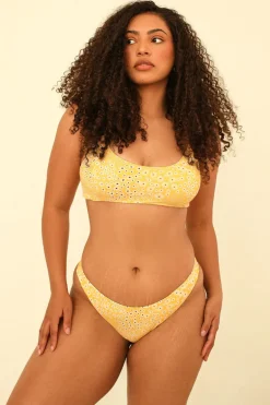 Seaport High Cut Thong Bikini Bottom