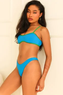 Seaport High Cut Thong Bikini Bottom