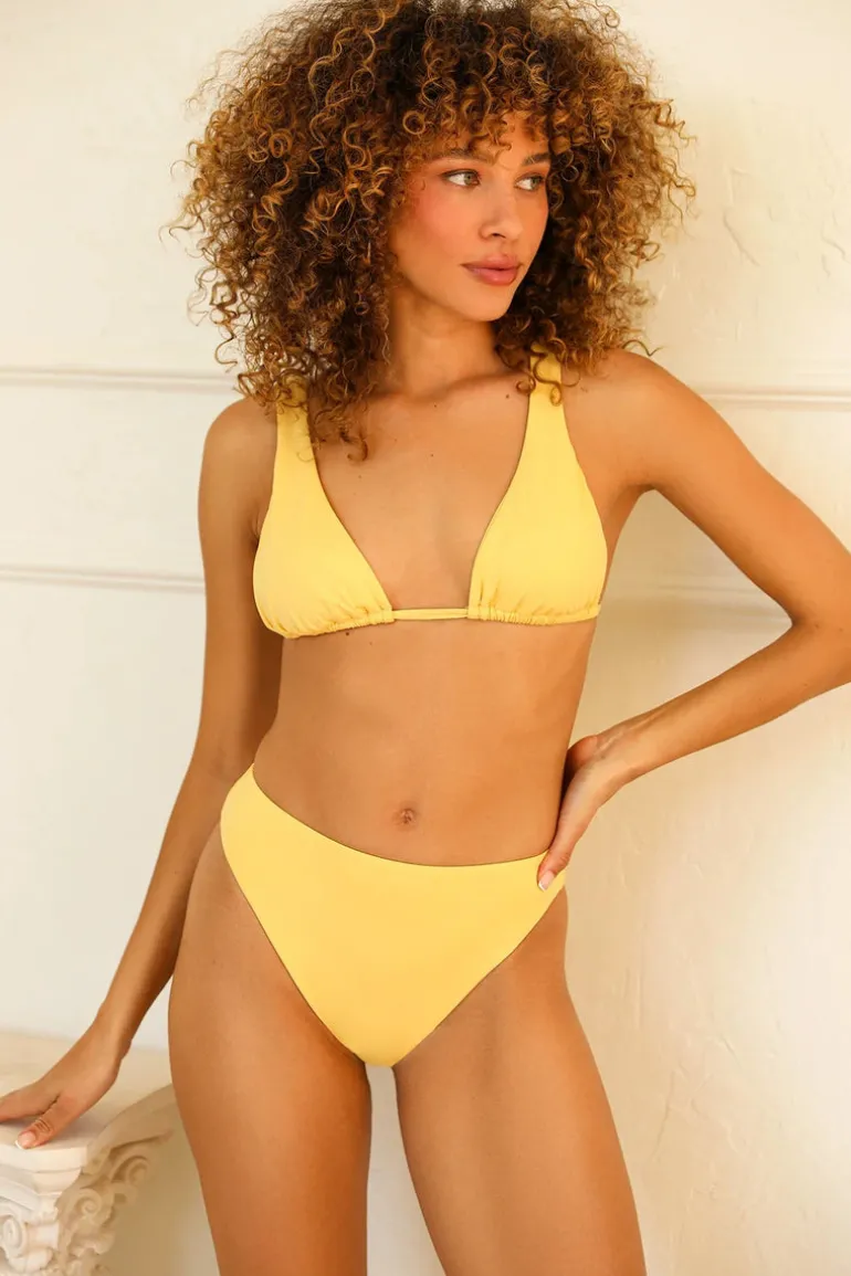 Seashore Cheeky High Waisted Bikini Bottom