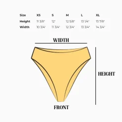 Seashore Cheeky High Waisted Bikini Bottom