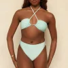 Seashore High Waist Cheeky Bikini Bottom