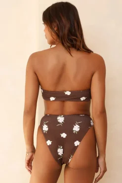 Seashore High Waist Cheeky Bikini Bottom