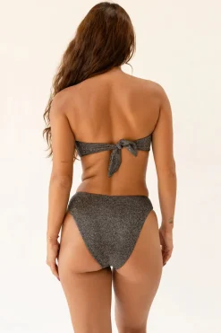Seashore High Waist Cheeky Bikini Bottom