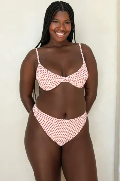 Seashore High Waist Cheeky Bikini Bottom