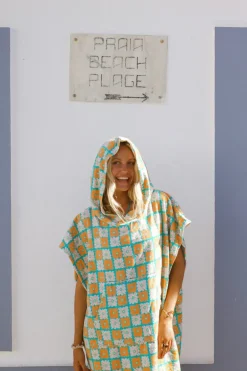 Surf Sleeveless Oversized Poncho