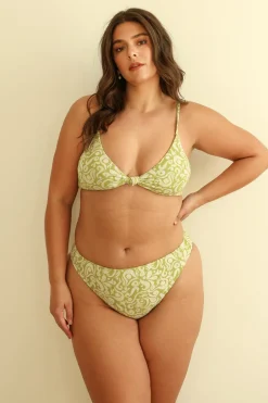 Twin Fin Matcha Triangle Cheeky Set