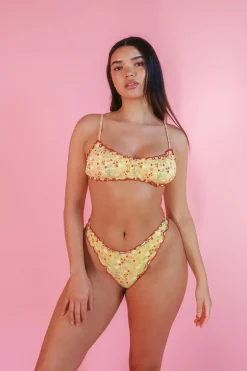 Urban Daisy Bralette Cheeky Set