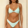 Zen Knotted Triangle Bikini Top