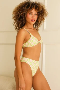 Zen Knotted Triangle Bikini Top