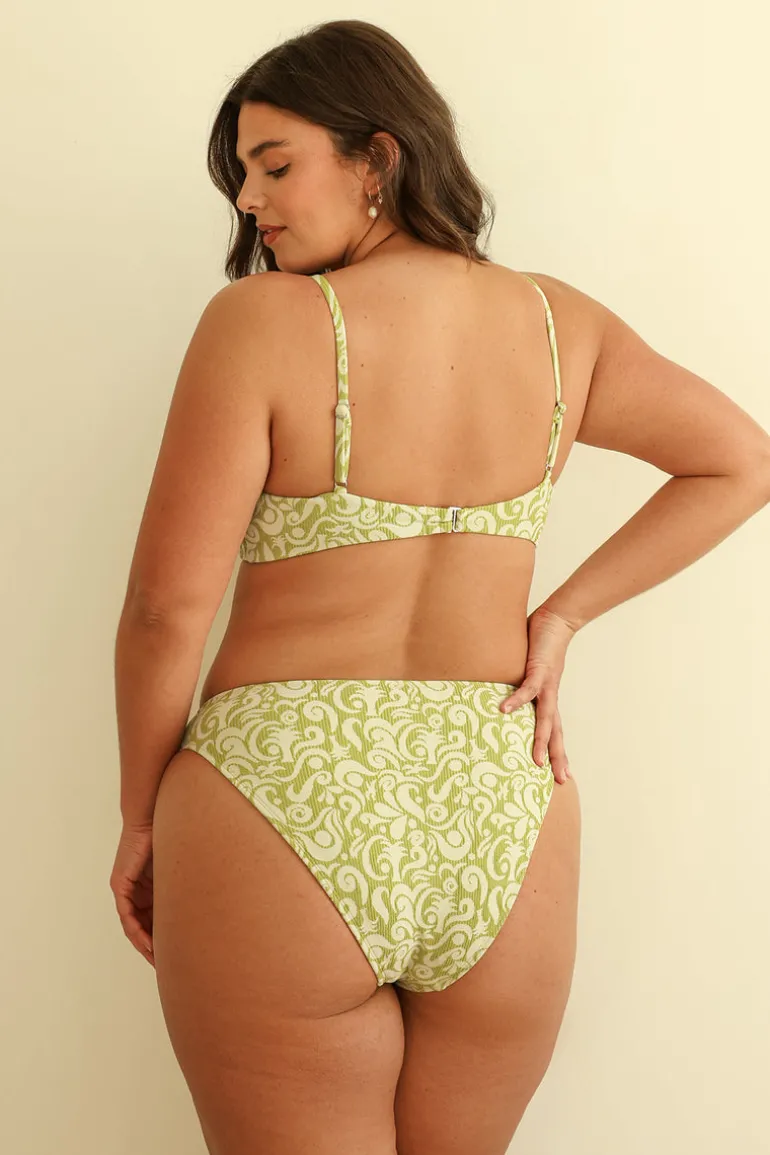 Zen Knotted Triangle Bikini Top