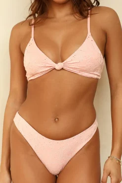 Zen Knotted Triangle Bikini Top